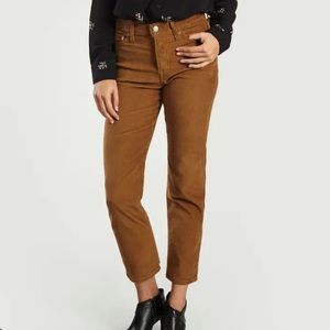 Levi’s Wedgie Brown Corduroy Pants